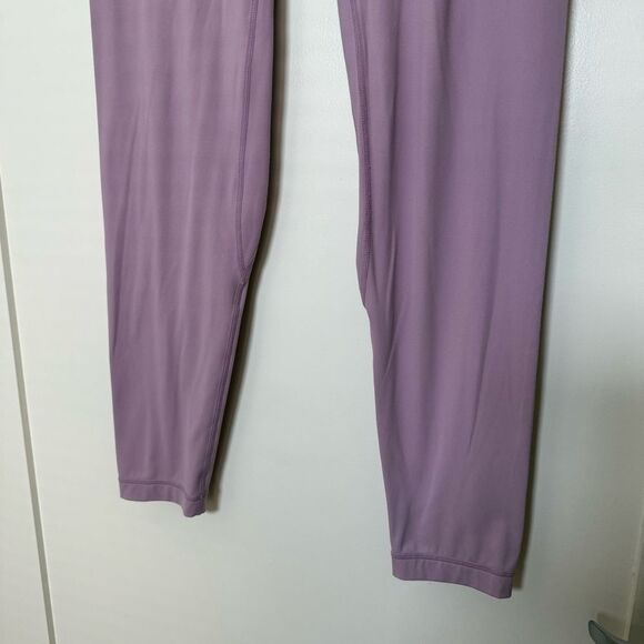 Manduka Leggings Womens Sz L Lilac Purple Pull On Gym Athletic Yoga Stretch - Picture 3 of 10